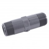 PIPE NIPPLE MALE THREADED PVC - 1 1/2" X 2" (MNPT X MNPT)