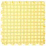 TUILE GRILLAGEE NERVURE 0.003" - 12" X 12" - JAUNE
