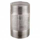 MAMELON CÉDULE 40 FILETÉ MÂLE INOX 316 - 1 1/2" X 4" (MNPT X MNPT)
