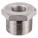 REDUCER MALE/FEMALE THREADED SS 316 - 1 1/2" X 1" (MNPT X FNPT)