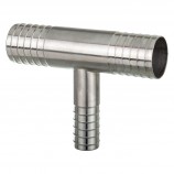 "T" SS FITTING - 1 1/4" X 1 1/4" X 3/4'' (INS X INS)