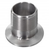MALE THREADED FITTING 3/4" FOR 1 1/2" CLAMP - SS