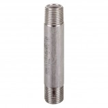 MAMELON CÉDULE 40 FILETÉ MÂLE INOX 316 - 1/2" X 3" (MNPT X MNPT)