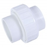 UNION SOC DISMOUNTABLE - BUNA-N O-RING WHITE PVC - 1 1/4" (SOC X SOC)