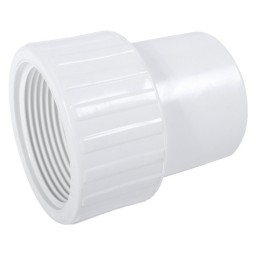 ADAPTATEUR SPIGOT FILETÉ FEMELLE PVC BLANC - 2" (SPIG X FNPT)