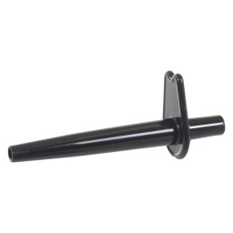 CHALUMEAU 3/16" XB2 - NOIR OPAQUE (100UN/PQT)