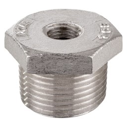 RÉDUIT FILETÉ MÂLE/FEMELLE INOX 316 - 1 1/2" X 1/2" (MNPT X FNPT)