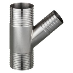 RACCORD INOX "Y" - 2" (SURDIM) X 1 1/4'' (INS X INS)