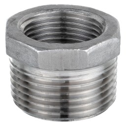 RÉDUIT FILETÉ MÂLE/FEMELLE INOX 316 - 2" X 1 1/2" (MNPT X FNPT)