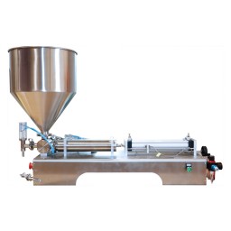 REMPLISSEUSE AUTOMATIQUE PNEUMATIQUE - 100ML @ 1000ML - AVEC TRÉMIE