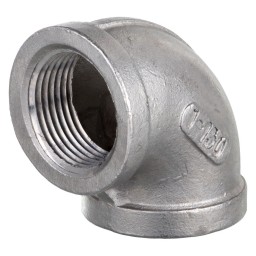 COUDE 90° FILETÉ FEMELLE INOX 316 - 3/4" (FNPT X FNPT)