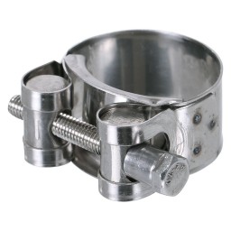 COLLET INDUSTRIEL INOX - SIMPLE VIS HEX - 1" - POUR TUBE LDPE