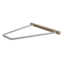 BROSSE À RAYON EN "U" NYLON BLANC - 1/2" X 7"