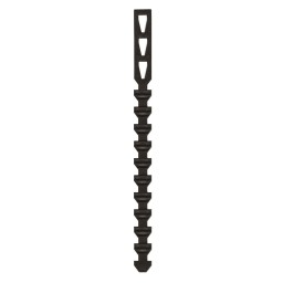 ATTACHE 3/8"X 5 1/4"NOIRE VRAC
