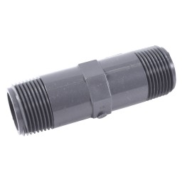 MAMELON FILETÉ MÂLE PVC - 2" X 4" (MNPT X MNPT)