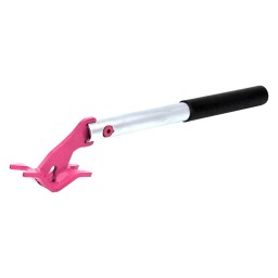 ARRACHE-CHALUMEAU HYBRIDE AVEC MANCHE ALUMINIUM ET TÊTE ACIER - 15" - ROSE