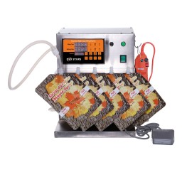 ENS. REMPLISSEUSE AUT.+VISSEUR ÉLEC.+1000 POCHES 250ML+1000 POCHES 500ML+200 BOÎTES (BILINGUE)