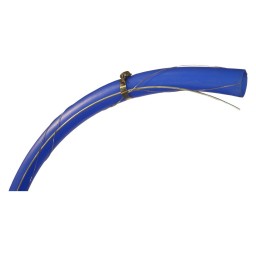 MAÎTRE-LIGNE HD 1 1/2" BLEU - LINCHÉ AVEC BROCHE GALV #9HC ET BROCHE À LINCHER INOX 0.045" - AU PIED