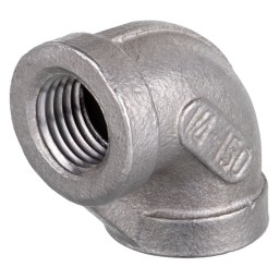 COUDE 90° FILETÉ FEMELLE INOX 316 - 1/4" (FNPT X FNPT)