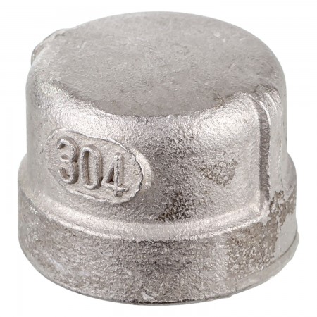 CAP FEMALE THREADED SS 316 - 1/2" (FNPT)