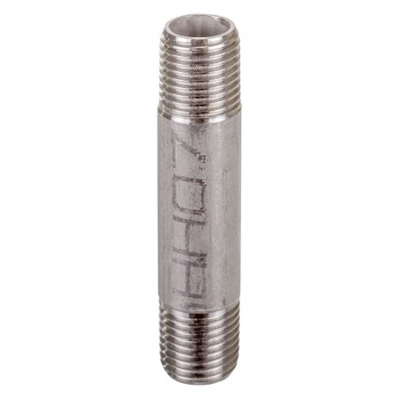 NIPPLE SCHEDULE 40 MALE THREADED SS 316 - 3/8" X 1 1/2" (MNPT X MNPT)