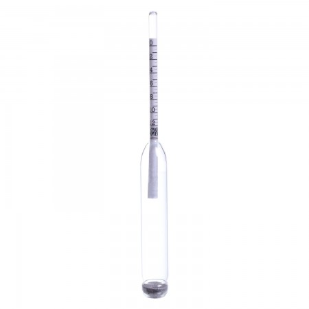 HYDROMÈTRE 0-12 BRIX - GRADUÉ AU 0.5 BRIX - 7"
