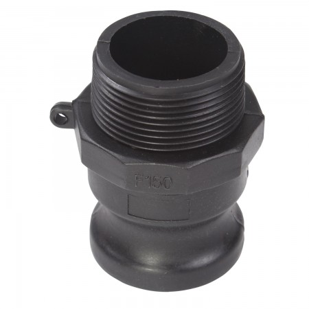 CAMLOCK ADAPTER POLYPROPYLENE - PART F - 1"