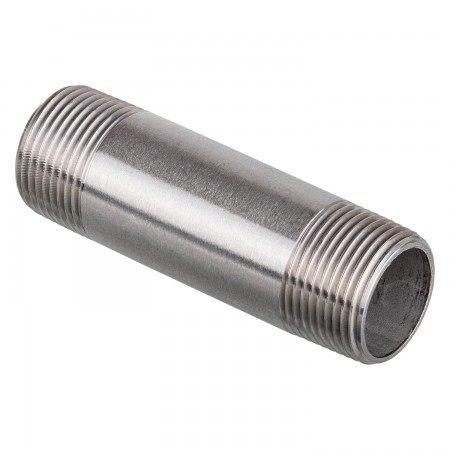 NIPPLE SCHEDULE 40 MALE THREADED SS 316 - 1 1/4" X 4" (MNPT X MNPT)