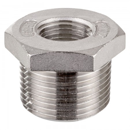 RÉDUIT FILETÉ MÂLE/FEMELLE INOX 316 - 1" X 1/2" (MNPT X FNPT)