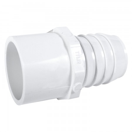 ADAPTATEUR INSERTION SPIGOT PVC BLANC - 1 1/2" (INS X SPIG)