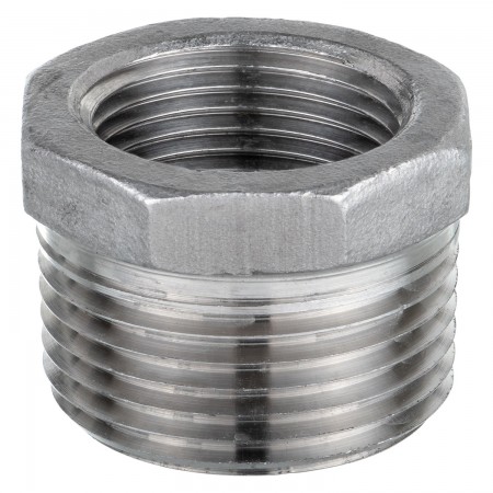RÉDUIT FILETÉ MÂLE/FEMELLE INOX 316 - 2" X 1 1/2" (MNPT X FNPT)