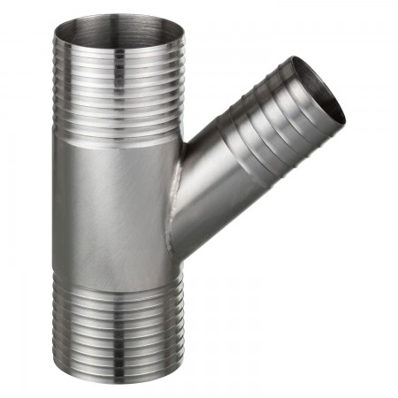 RACCORD INOX "Y" - 2" (SURDIM) X 1 1/4'' (INS X INS)