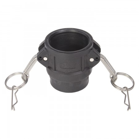 CAMLOCK ADAPTER POLYPROPYLENE - PART D - 2"