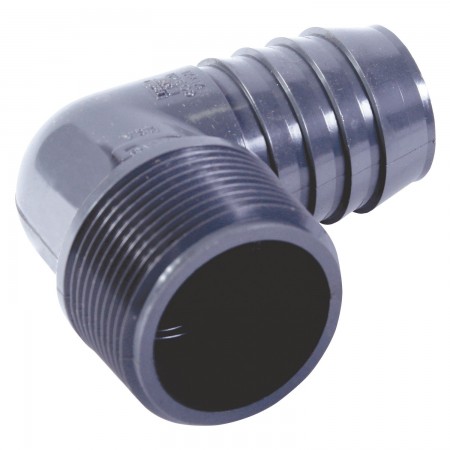 COUDE 90° INSERTION FILETÉ MÂLE - 1/2" X 3/4" (INS X MNPT)