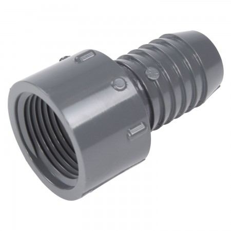 ADAPTER FEMALE INSERT PVC - 1 1/2" (FNPT X INS)