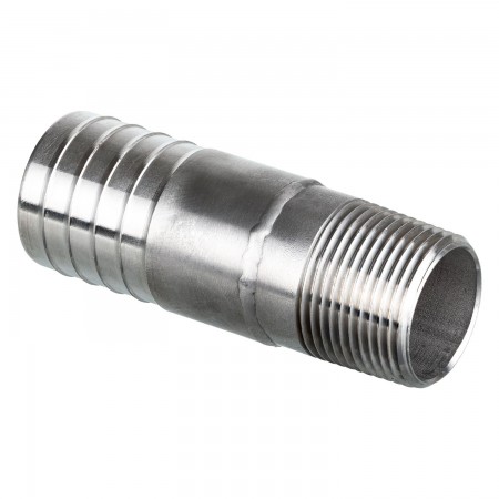 THREADED ADAPTER SS - 1" X 1 1/4" (MNPT X INS)